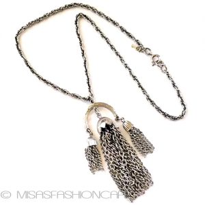 Trifari  トリファリ タッセル ネックレス