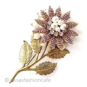 ミリアムハスケル刻印 Haskell 真珠の花