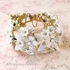 ヴィンテージアクセサリー お花畑　ブレスレット