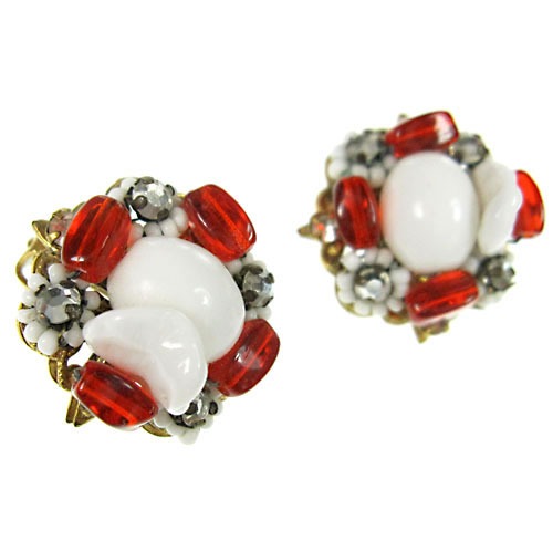 Robert ロバート 小花イヤリング detILS