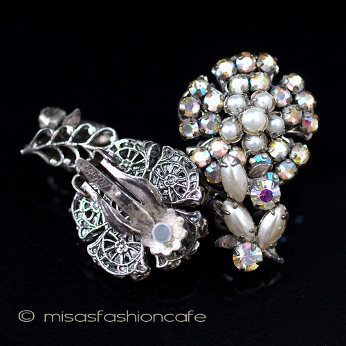 Robert刻印　イヤリング ウェディング　ブーケ detail view