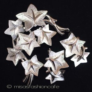 Trifari  トリファリ アイビーの葉 セット