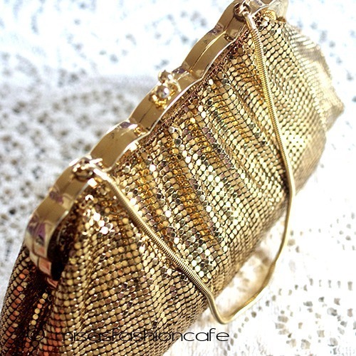 ビンテージバッグ Whiting & Davis 3/4 view