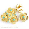 ターコイズGold花セット details