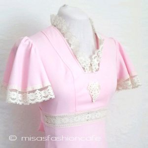 1点物 ビンテージ  プリンセス マキシワンピ