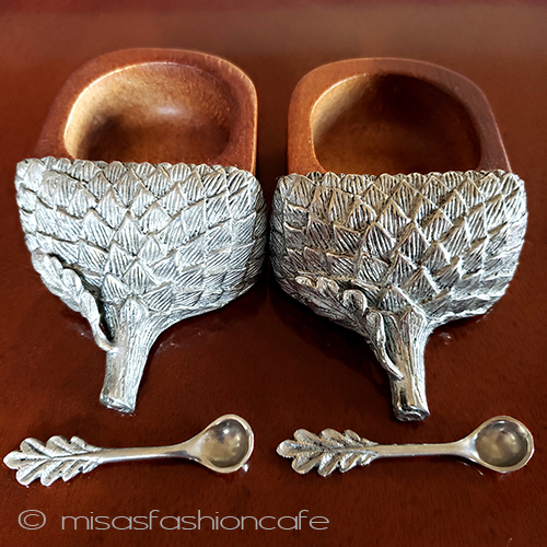 団栗どんぐりセット スプーン付き小皿 detail view