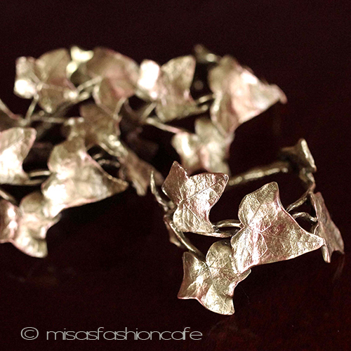 マイケルミショー　アイビー ナプキンリング　４個セット detail view