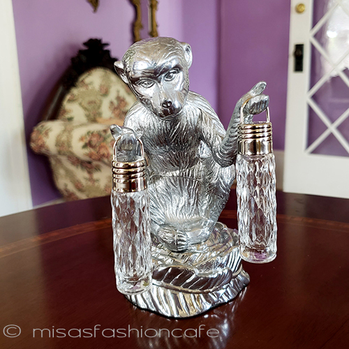 れ 塩コショウ・ガラス瓶 detail view front