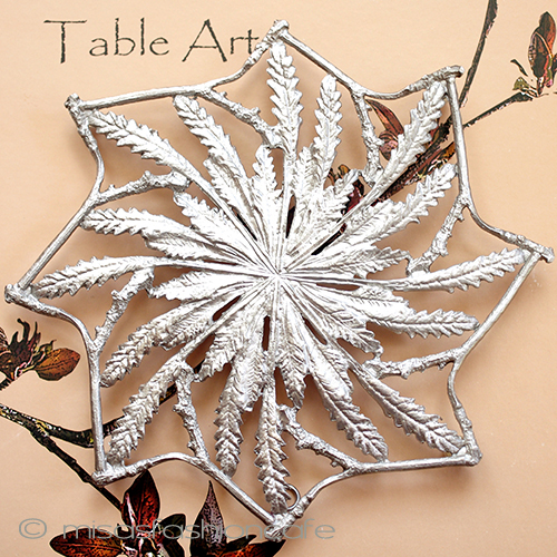 マイケルミショー　鍋敷き ラベンダー　フラワー detail view