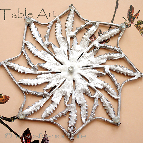 マイケルミショー　鍋敷き ラベンダー　フラワー detail view