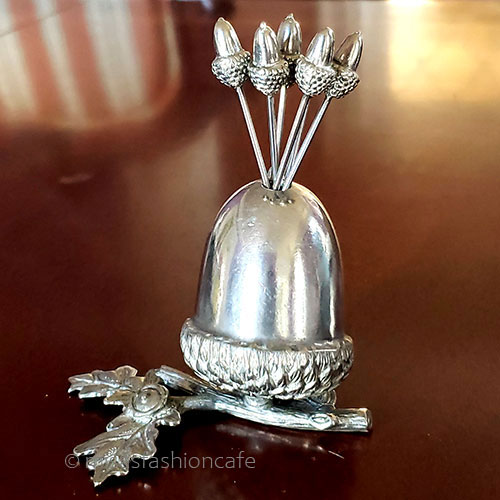 団栗どんぐり　セット ピックフォーク　６本 detail view