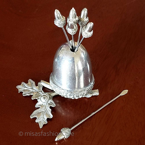 団栗どんぐり　セット ピックフォーク　６本 detail view