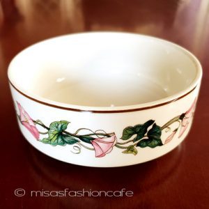 ビレロイ＆ボッホ　朝顔 花　サービングボウル