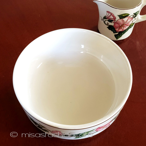 ビレロイ＆ボッホ　朝顔 花　サービングボウル detail view