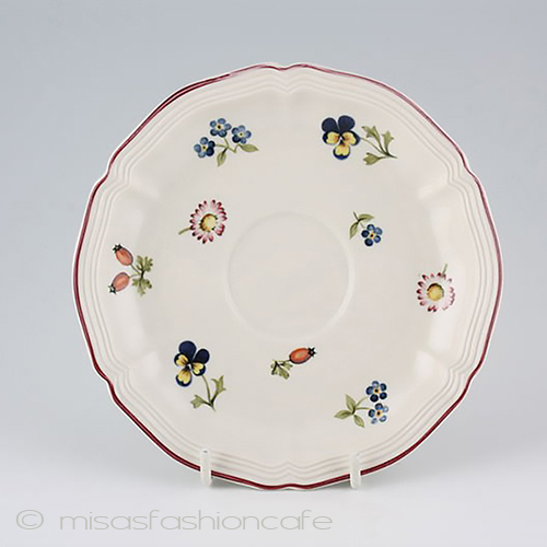 ビレロイ＆ボッホ プチフルール カップ＆ソーサー ２セット detail view saucer